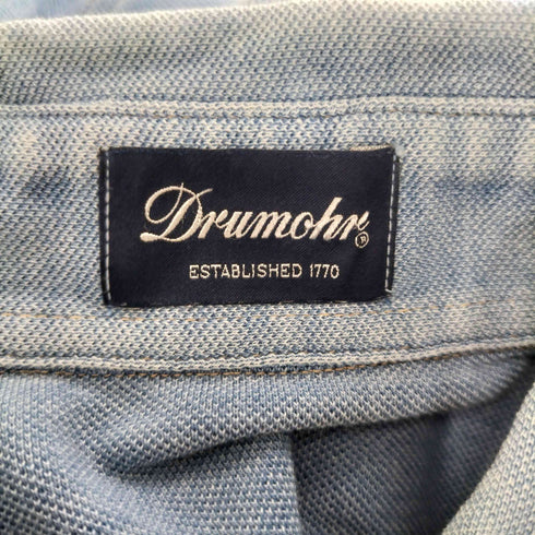 ドルモア Drumohr 鹿の子 ウエスタンシャツ メンズ