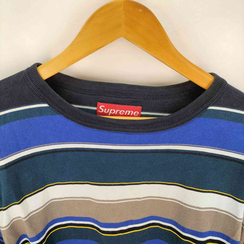 シュプリーム Supreme OLD ボーダー ロングスリーブTシャツ ロンT メンズ import:XL