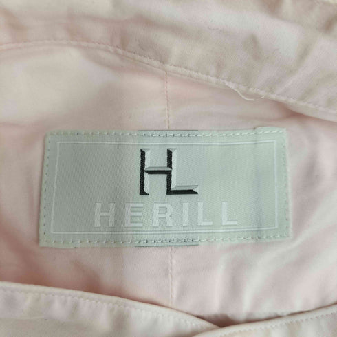 ヘリル HERILL スビンコットンバンドカラーシャツ メンズ JPN:2