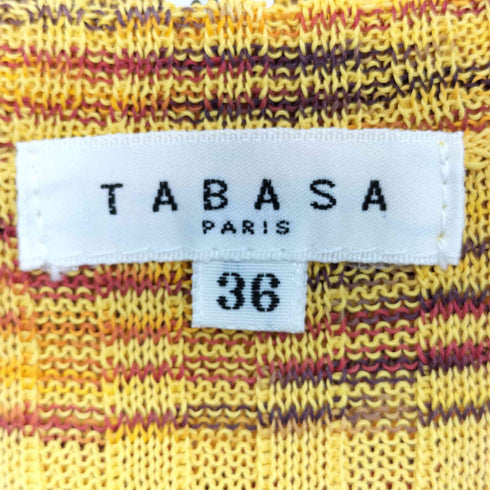 タバサ TABASA ニットワンピース カーディガン セットアップ レディース 36
