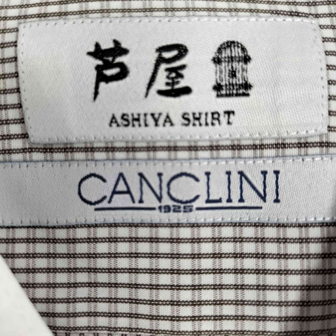 CANCLINI チェックシャツ メンズ