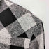 n n ブロックチェック フロントダブルフラップポケット スナップボタン L/S ウエスタン ネルシャツ メンズ JPN:3