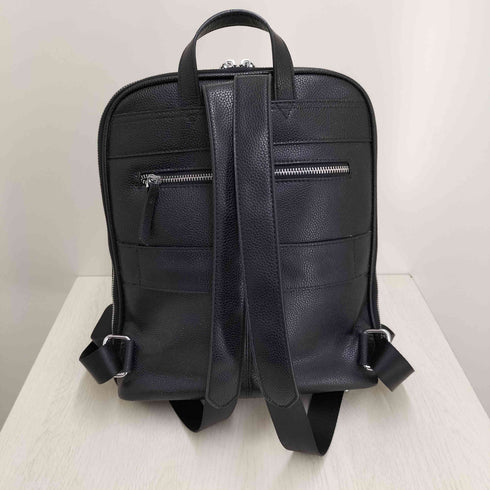 ENMAIN ロゴ刻印 2WAY レザーバックパック レディース