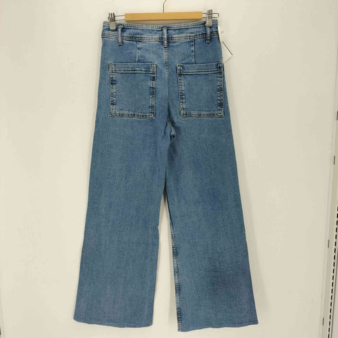 ザラ ZARA ワイドレッグ ストレートデニムパンツ レディース EUR 38