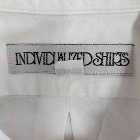 インディヴィジュアライズドシャツ individualized shirts STANDARD FIT S/S BDコットンシャツ レディース JPN:15号