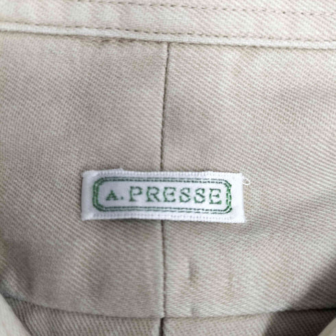 A.PRESSE ツイル BD Shirt メンズ JPN:2