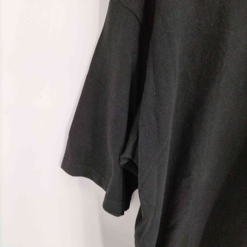 麻中之蓬 両面プリント クルーネック Tシャツ メンズ JPN:XL