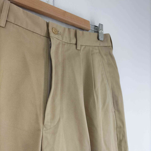 サイ SCYE SAN JOAQUIN COTTON CHINO PLEATED TROUSERS メンズ FR:36-38