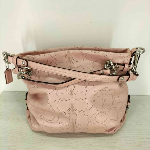 コーチ COACH パンチング シグネチャー 2wayショルダーバッグ レディース FREE