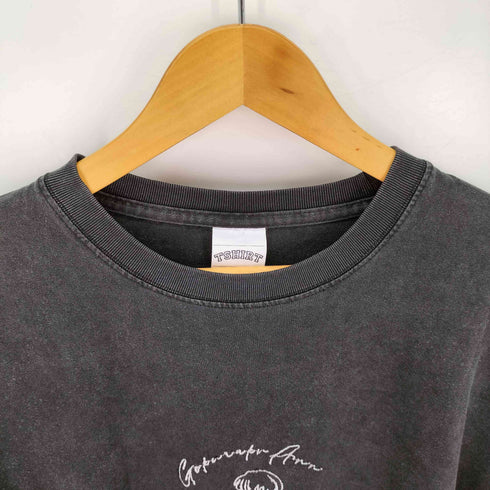 刺繍ロゴ クルーネック ロンT メンズ JPN:XL