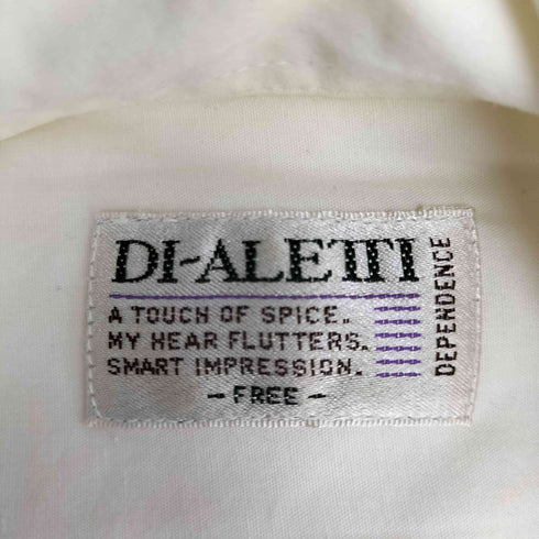 DI-ALETTI S/S 開襟シャツ メンズ FREE