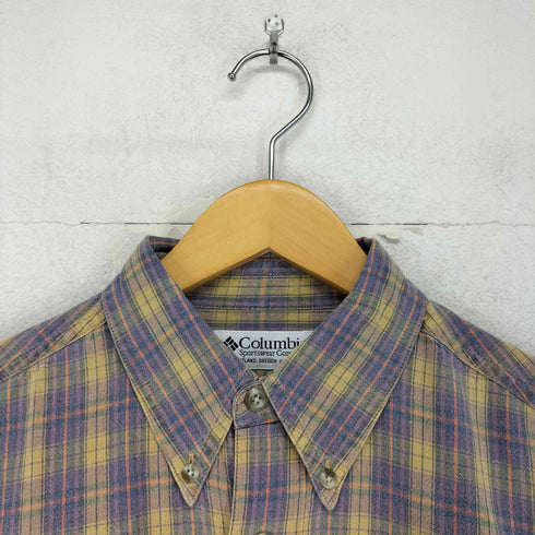 コロンビアスポーツウェア Columbia Sportswear 00S L/S BD チェックシャツ メンズ JPN:XS