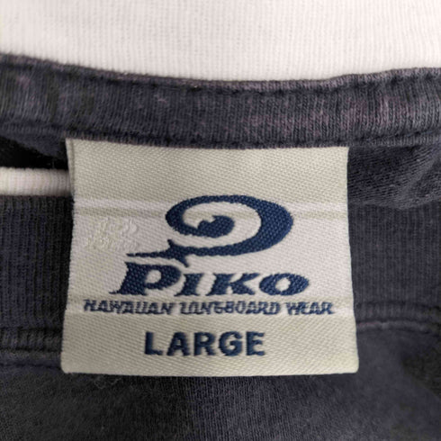 ピコ PIKO 両面プリント S/S Tシャツ メンズ JPN:L