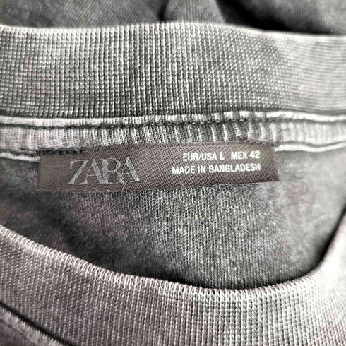 ザラ ZARA S/S オーバーダイ Tシャツ メンズ import:L