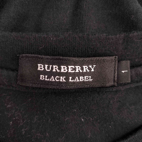バーバリーブラックレーベル BURBERRY BLACK LABEL ハートプリント S/S Tシャツ レディース JPN:1