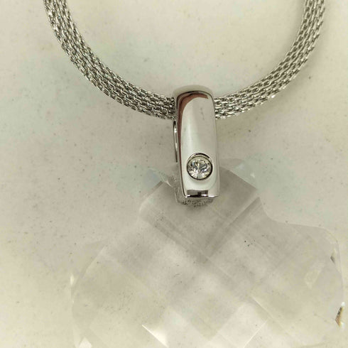 スワロフスキー SWAROVSKI クロス クリスタル ネックレス レディース