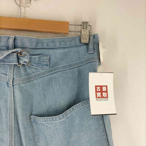 キジ KIJI ボタンフライ シンチバック デニムパンツ メンズ JPN:3