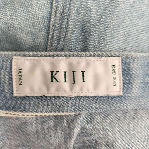 キジ KIJI ボタンフライ シンチバック デニムパンツ メンズ JPN:3
