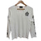 MOVENPICK クロス エンブレム Vネック ハトメ L/S カットソー Y2K メンズ import:M