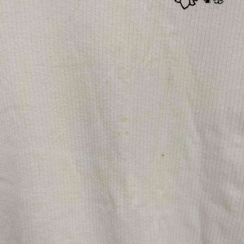 MOVENPICK クロス エンブレム Vネック ハトメ L/S カットソー Y2K メンズ import:M