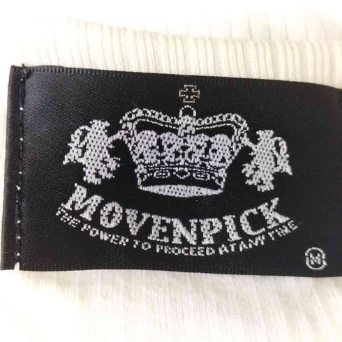 MOVENPICK クロス エンブレム Vネック ハトメ L/S カットソー Y2K メンズ import:M