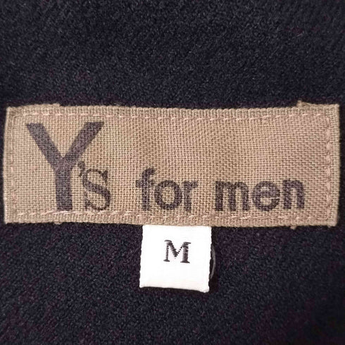 ワイズフォーメン Ys for men 80s 初期 茶タグ ナイロン混 ウール3Bテーラードジャケット メンズ M