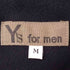ワイズフォーメン Ys for men 80s 初期 茶タグ ナイロン混 ウール3Bテーラードジャケット メンズ M