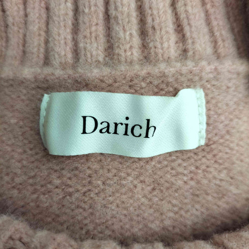 ダーリッチ Darich ビジューノースリニットトップス レディース FREE