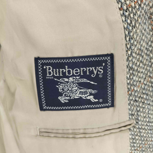 バーバリーズ BURBERRYS モヘア混テーラードジャケット メンズ 160
