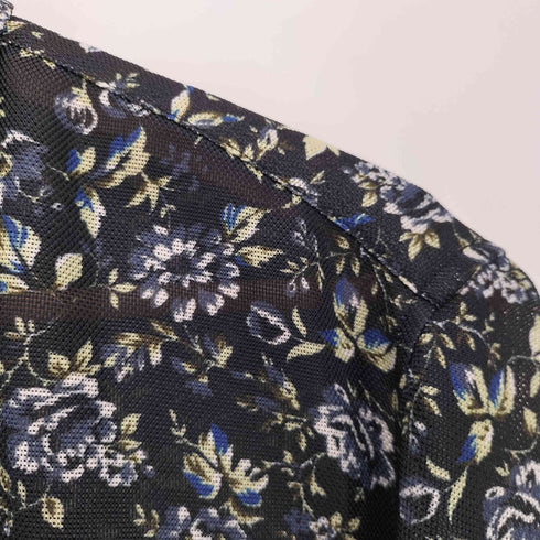 シップス SHIPS メッシュ 花柄 S/S シャツ メンズ JPN:M