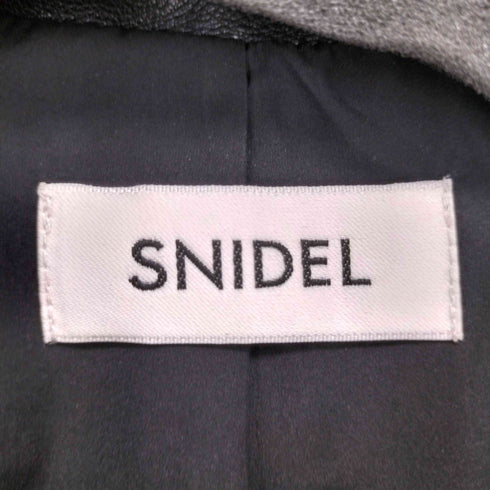スナイデル snidel ダブルライダースジャケット レディース 0