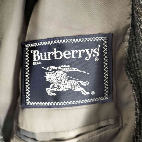 バーバリーズ BURBERRYS Angola アンゴラ混 2Bテーラードジャケット メンズ 175