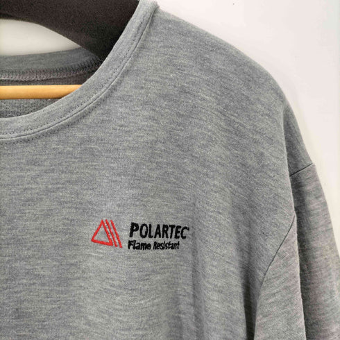 POLARTEC カジュアルロゴプリントTシャツ メンズ import:XL