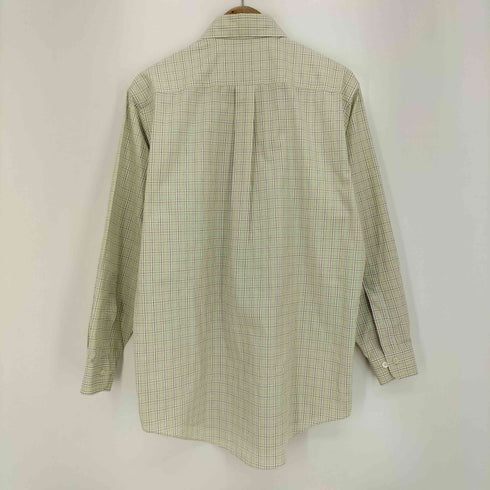 ブルックスブラザーズ BROOKS BROTHERS チェック シングルポケット L/S ボタンダウンシャツ メンズ import:S