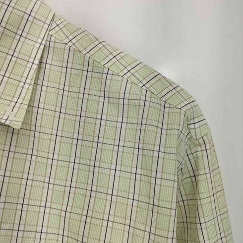 ブルックスブラザーズ BROOKS BROTHERS チェック シングルポケット L/S ボタンダウンシャツ メンズ import:S