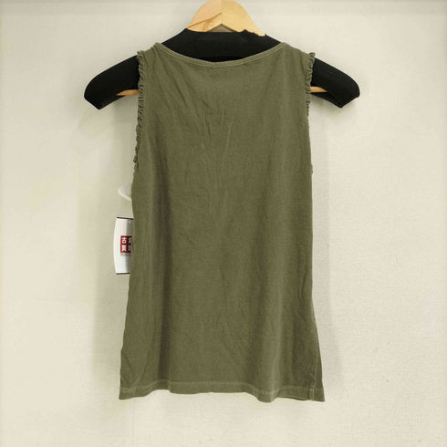 レイビームス Ray BEAMS レースフリル ノースリーブ ブラウス レディース import:M