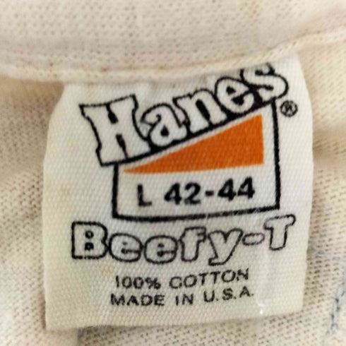 ヘインズ Hanes 70s 三角タグ プリントTシャツ メンズ import:L