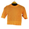 ザラ ZARA S/S メッシュニットトップス レディース import:M