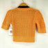 ザラ ZARA S/S メッシュニットトップス レディース import:M