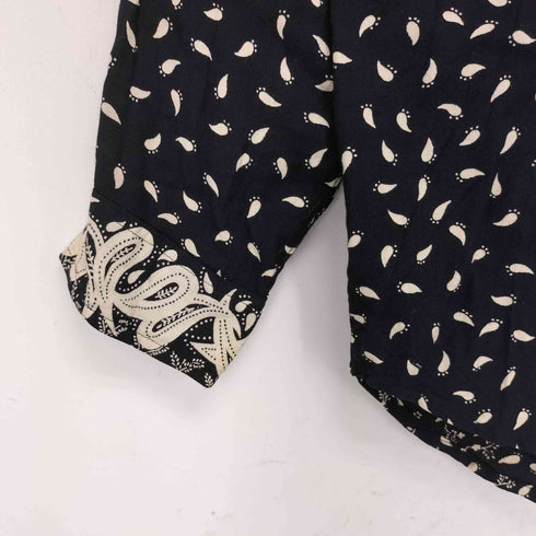 MILAGOSTA ミラゴスタ 90s 総柄 レーヨン 長袖シャツ メンズ import:M