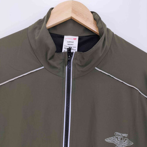 ニューバランス NEW BALANCE USA製 米海兵隊 M485000 JACKET ランニングジャケット メンズ import:L