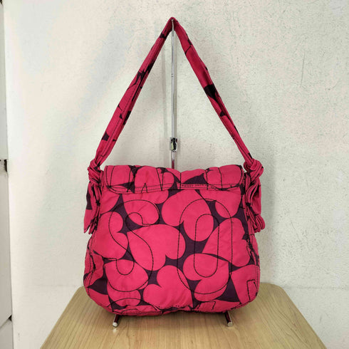 マークバイマークジェイコブス Marc by Marc Jacobs ナイロン ハート柄 2Way ハンドバッグ レディース