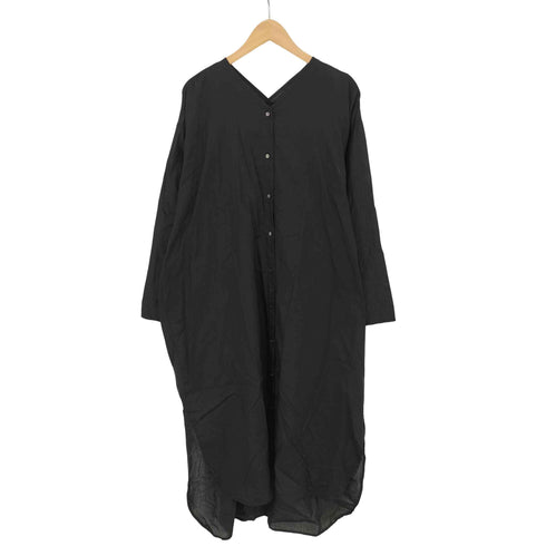 ミズイロインド mizuiro ind バスケットパターンバックヨークワンピース レディース