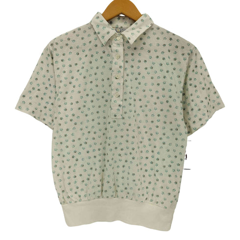 PALMLAND CLUB 総柄 S/S ポロシャツ レディース import:M