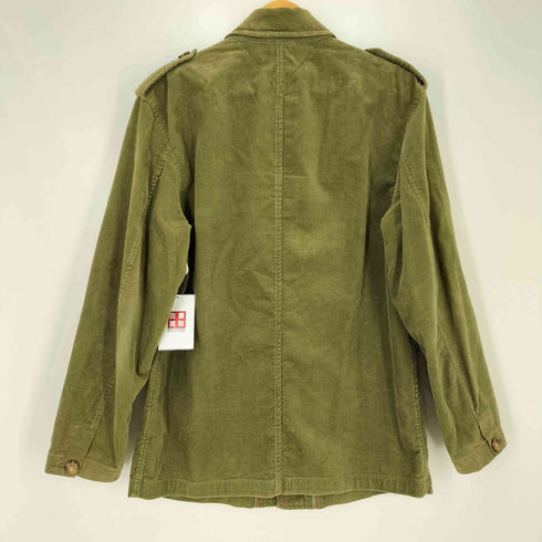 トミーヒルフィガー TOMMY HILFIGER エポレット ベロア カバーオール メンズ import:M