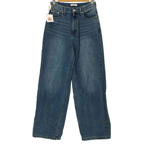 RONRON PATCH ROLL UP DENIM PANTS レディース M