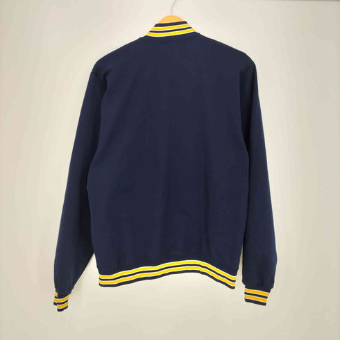 チャンピオン Champion 60s~70s バータグ USA製 ロケットタロン NAVY プリント トラックジャケット メンズ import:L