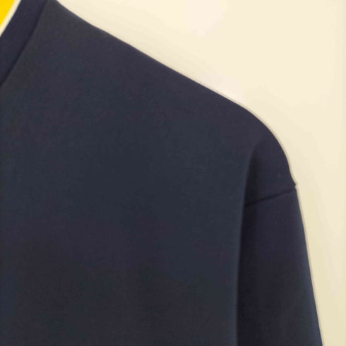 チャンピオン Champion 60s~70s バータグ USA製 ロケットタロン NAVY プリント トラックジャケット メンズ import:L