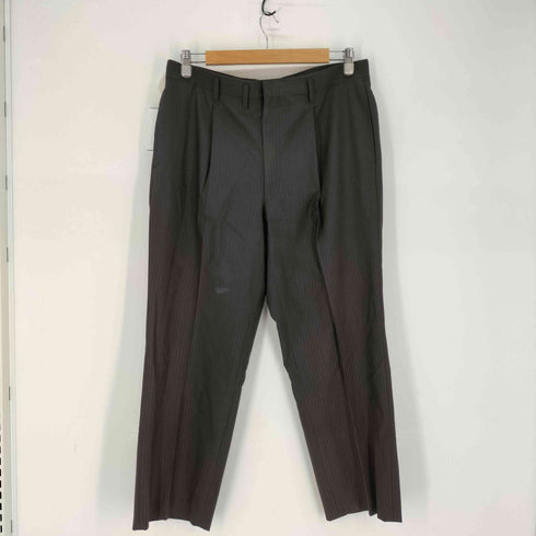 PATTi PATTi 2B ウール ストライプ テーラードジャケット & ストライプ タック スラックス セットアップ メンズ 98BB4