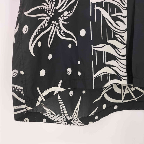 サンサーフ SUN SURF 総柄 ドット ヒトデ プリント レーヨン100 S/S アロハシャツ メンズ JPN:L